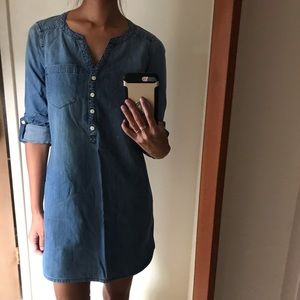 NWT Express Denim Shirt Dress